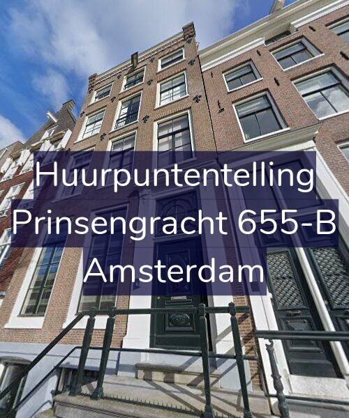 Foto gevel Huurpuntentelling voor Prinsengracht 655-B, Amsterdam