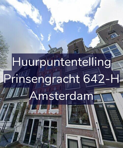 Foto gevel Huurpuntentelling voor Prinsengracht 642-H, Amsterdam