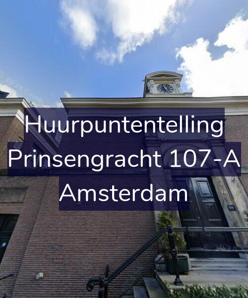 Foto gevel Huurpuntentelling voor Prinsengracht 107-A, Amsterdam