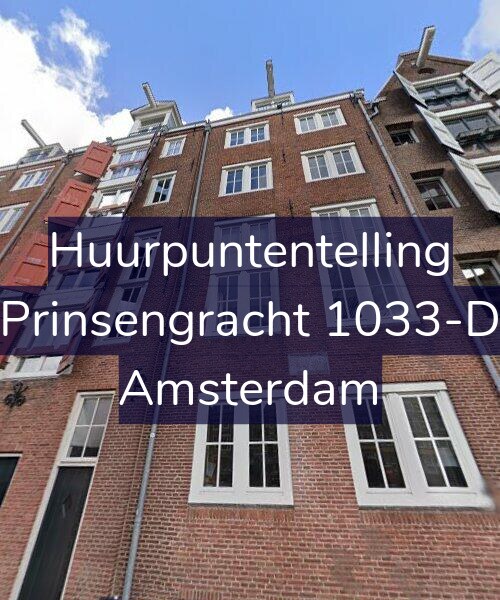 Foto gevel Huurpuntentelling voor Prinsengracht 1033-D, Amsterdam