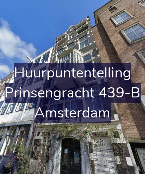 Foto gevel Huurpuntentelling voor Prinsengracht 439-B, Amsterdam