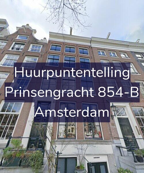 Foto gevel Huurpuntentelling voor Prinsengracht 854-B, Amsterdam