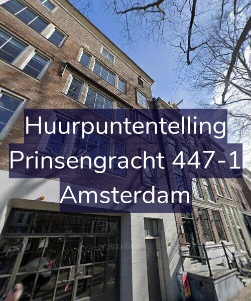 Foto gevel Huurpuntentelling voor Prinsengracht 447-1, Amsterdam
