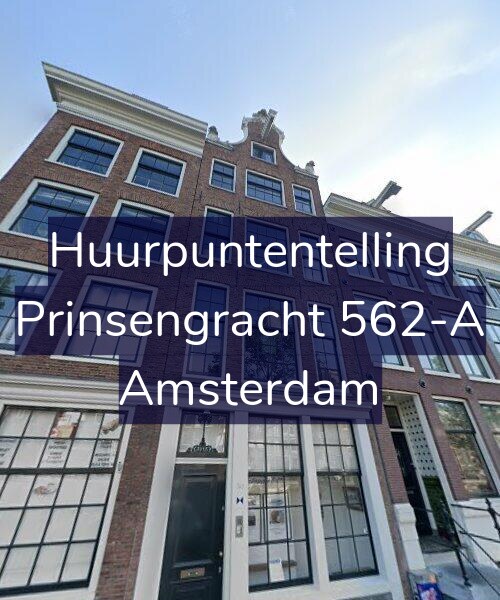 Foto gevel Huurpuntentelling voor Prinsengracht 562-A, Amsterdam