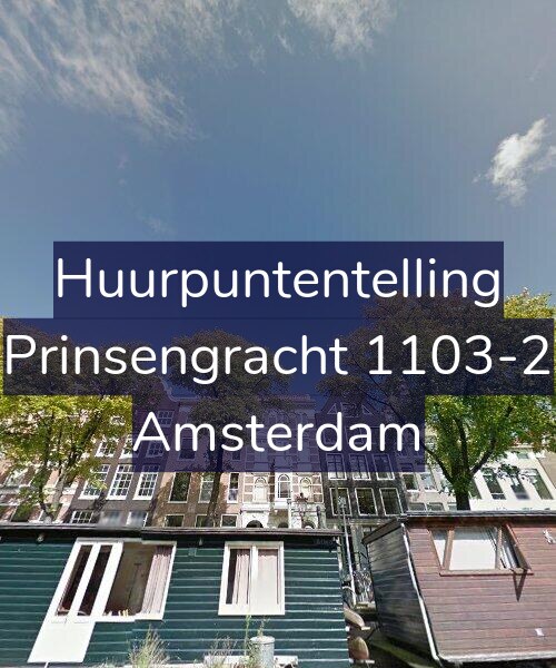 Foto gevel Huurpuntentelling voor Prinsengracht 1103-2, Amsterdam