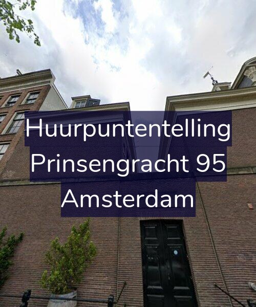 Foto gevel Huurpuntentelling voor Prinsengracht 95, Amsterdam