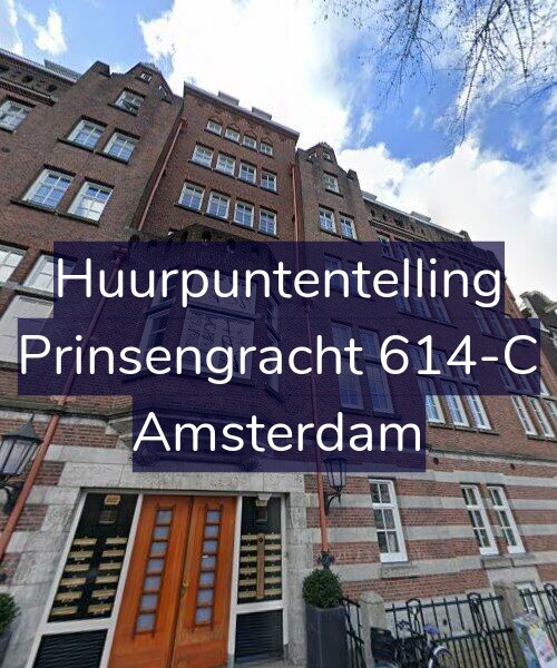 Foto gevel Huurpuntentelling voor Prinsengracht 614-C, Amsterdam