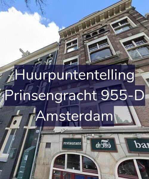 Foto gevel Huurpuntentelling voor Prinsengracht 955-D, Amsterdam
