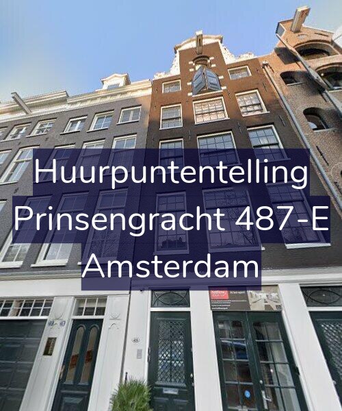 Foto gevel Huurpuntentelling voor Prinsengracht 487-E, Amsterdam