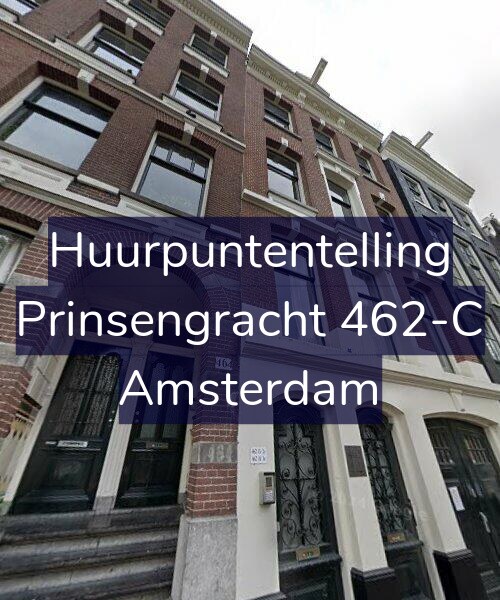 Foto gevel Huurpuntentelling voor Prinsengracht 462-C, Amsterdam