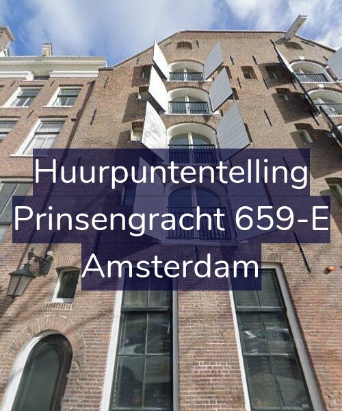 Foto gevel Huurpuntentelling voor Prinsengracht 659-E, Amsterdam