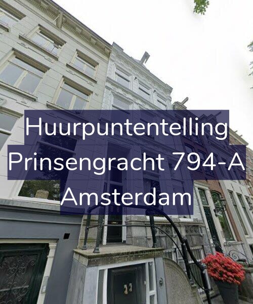 Foto gevel Huurpuntentelling voor Prinsengracht 794-A, Amsterdam