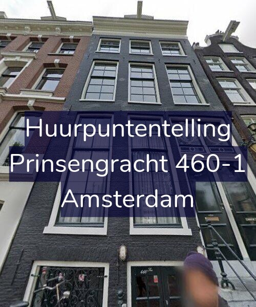 Foto gevel Huurpuntentelling voor Prinsengracht 460-1, Amsterdam
