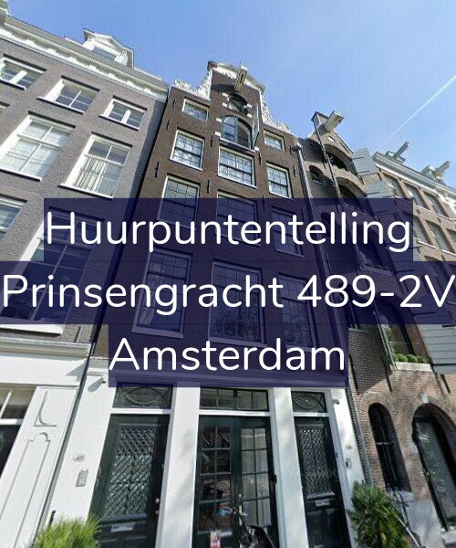 Foto gevel Huurpuntentelling voor Prinsengracht 489-2V, Amsterdam