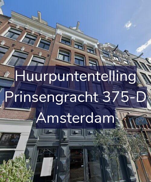 Foto gevel Huurpuntentelling voor Prinsengracht 375-D, Amsterdam