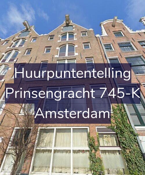 Foto gevel Huurpuntentelling voor Prinsengracht 745-K, Amsterdam