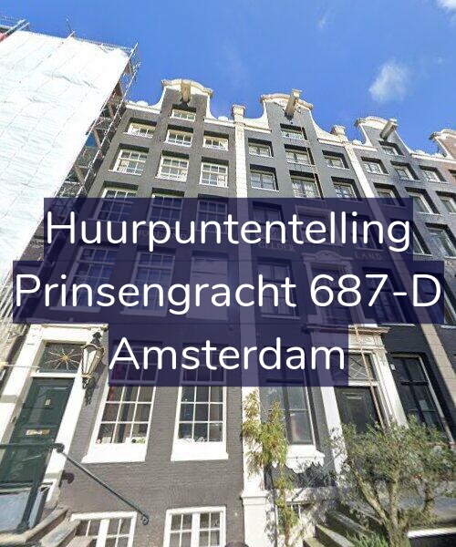 Foto gevel Huurpuntentelling voor Prinsengracht 687-D, Amsterdam