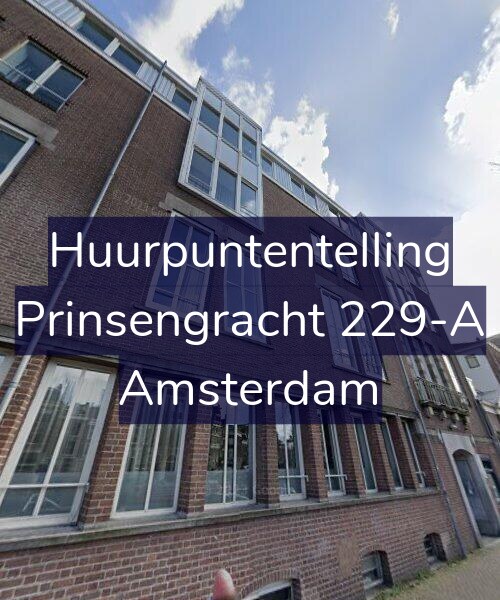 Foto gevel Huurpuntentelling voor Prinsengracht 229-A, Amsterdam