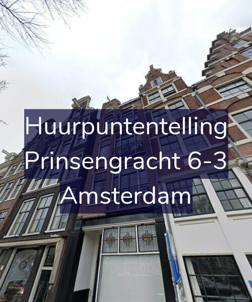 Foto gevel Huurpuntentelling voor Prinsengracht 6-3, Amsterdam