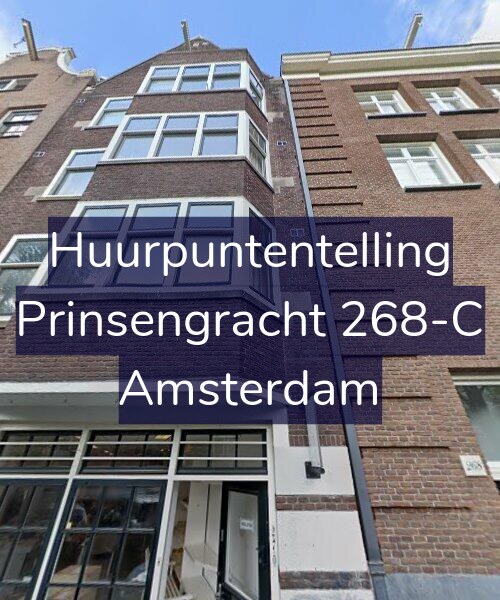 Foto gevel Huurpuntentelling voor Prinsengracht 268-C, Amsterdam