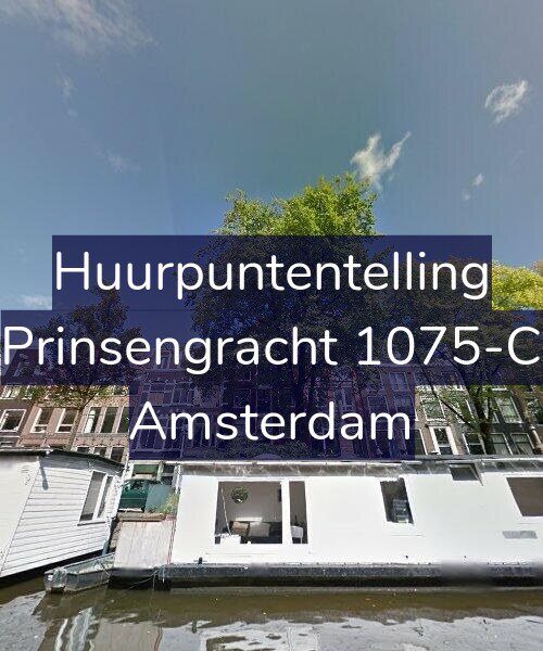 Foto gevel Huurpuntentelling voor Prinsengracht 1075-C, Amsterdam