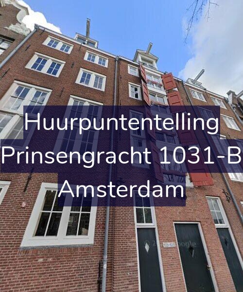 Foto gevel Huurpuntentelling voor Prinsengracht 1031-B, Amsterdam