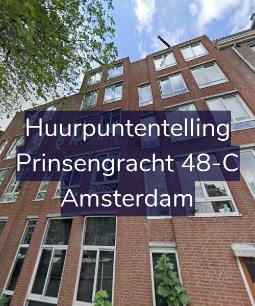 Foto gevel Huurpuntentelling voor Prinsengracht 48-C, Amsterdam