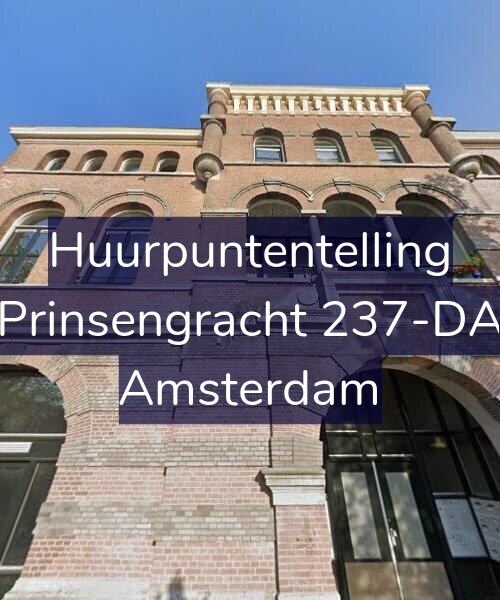 Foto gevel Huurpuntentelling voor Prinsengracht 237-DA, Amsterdam