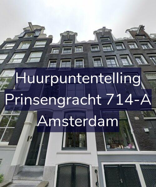 Foto gevel Huurpuntentelling voor Prinsengracht 714-A, Amsterdam