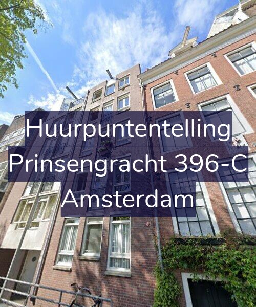 Foto gevel Huurpuntentelling voor Prinsengracht 396-C, Amsterdam