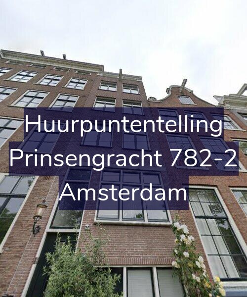 Foto gevel Huurpuntentelling voor Prinsengracht 782-2, Amsterdam