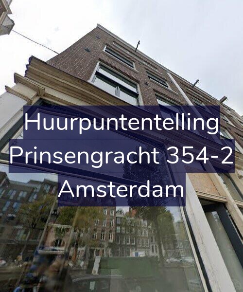 Foto gevel Huurpuntentelling voor Prinsengracht 354-2, Amsterdam