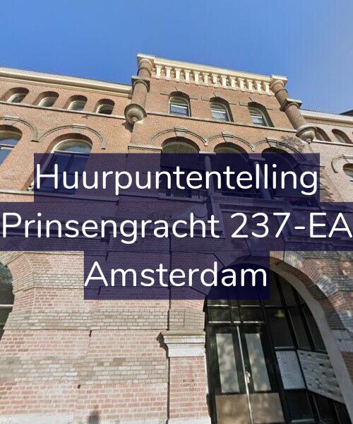 Foto gevel Huurpuntentelling voor Prinsengracht 237-EA, Amsterdam