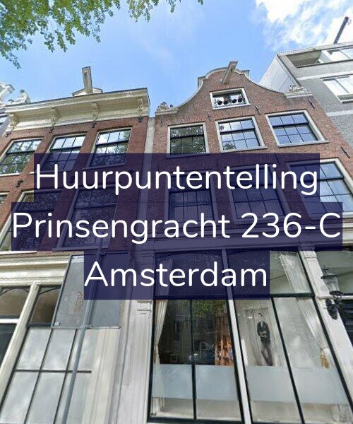 Foto gevel Huurpuntentelling voor Prinsengracht 236-C, Amsterdam