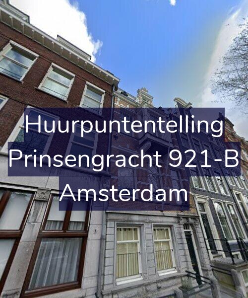 Foto gevel Huurpuntentelling voor Prinsengracht 921-B, Amsterdam