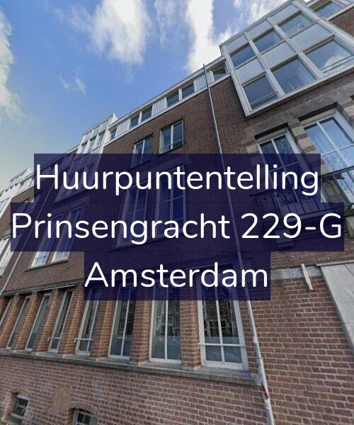 Foto gevel Huurpuntentelling voor Prinsengracht 229-G, Amsterdam