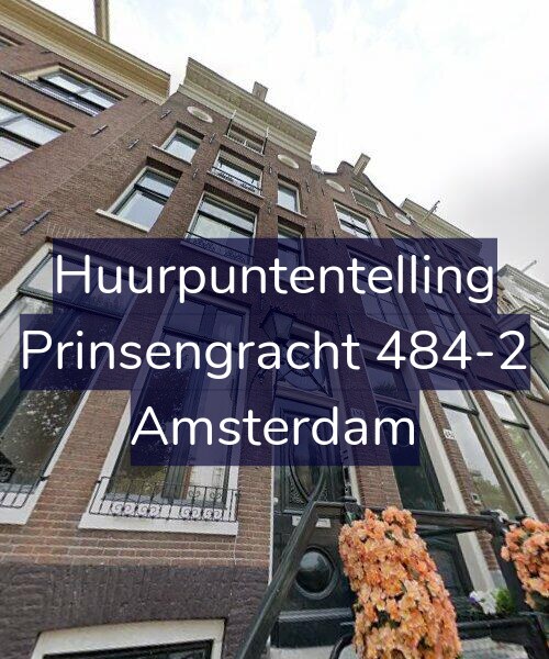 Foto gevel Huurpuntentelling voor Prinsengracht 484-2, Amsterdam