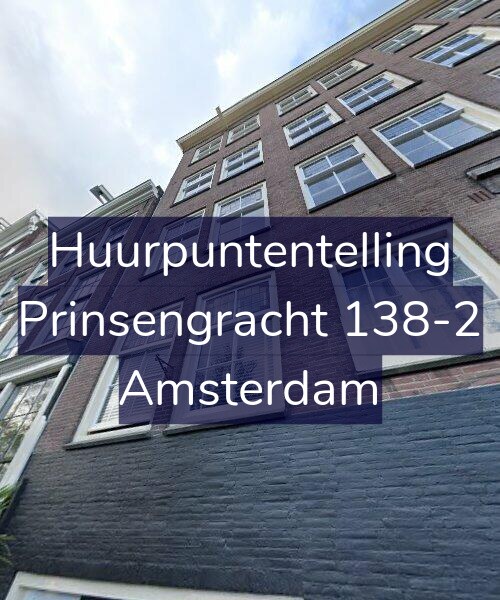 Foto gevel Huurpuntentelling voor Prinsengracht 138-2, Amsterdam