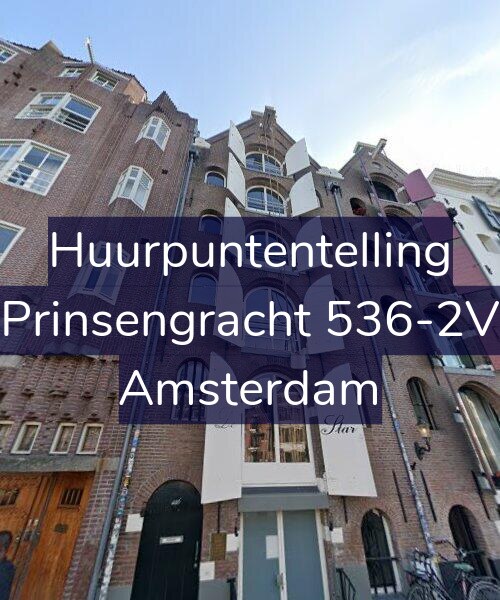 Foto gevel Huurpuntentelling voor Prinsengracht 536-2V, Amsterdam