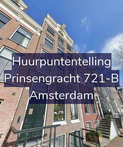 Foto gevel Huurpuntentelling voor Prinsengracht 721-B, Amsterdam