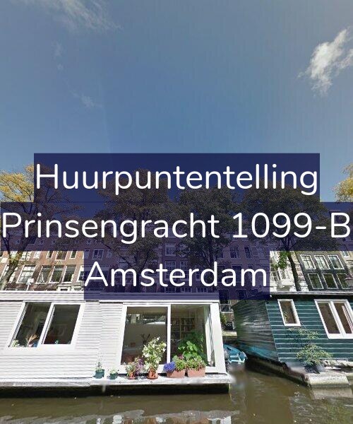 Foto gevel Huurpuntentelling voor Prinsengracht 1099-B, Amsterdam