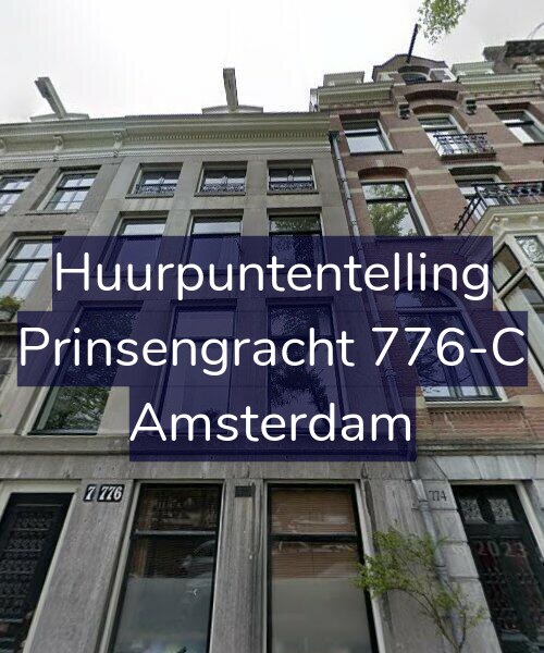 Foto gevel Huurpuntentelling voor Prinsengracht 776-C, Amsterdam