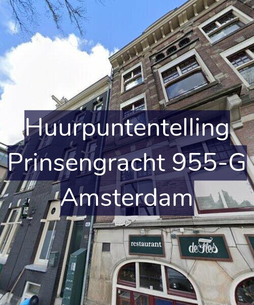 Foto gevel Huurpuntentelling voor Prinsengracht 955-G, Amsterdam
