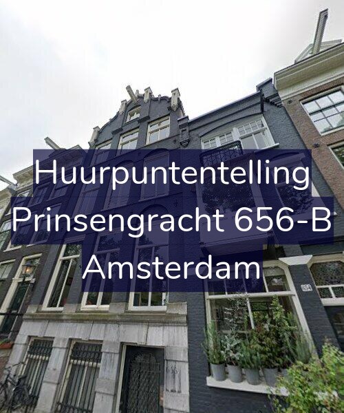 Foto gevel Huurpuntentelling voor Prinsengracht 656-B, Amsterdam