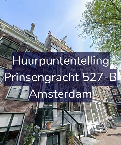 Foto gevel Huurpuntentelling voor Prinsengracht 527-B, Amsterdam