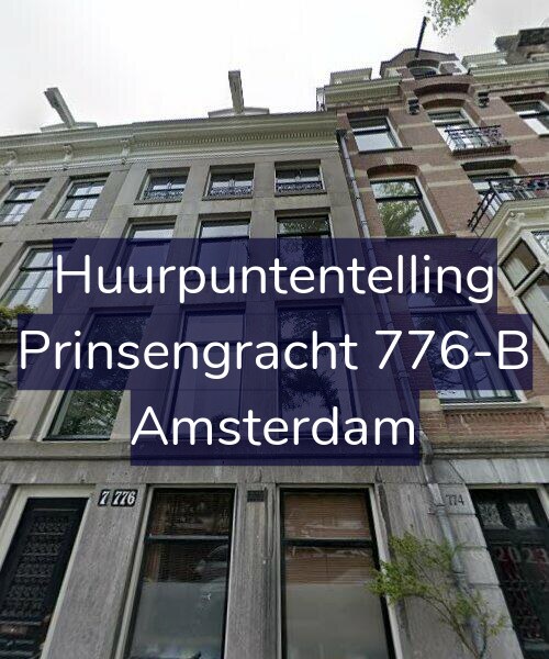 Foto gevel Huurpuntentelling voor Prinsengracht 776-B, Amsterdam