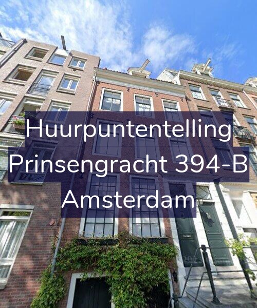 Foto gevel Huurpuntentelling voor Prinsengracht 394-B, Amsterdam