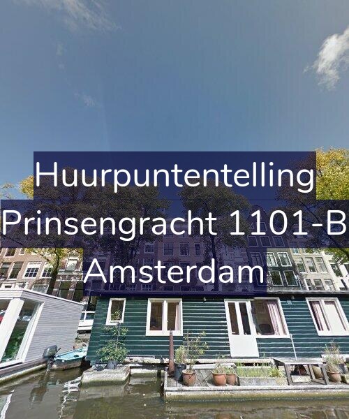 Foto gevel Huurpuntentelling voor Prinsengracht 1101-B, Amsterdam
