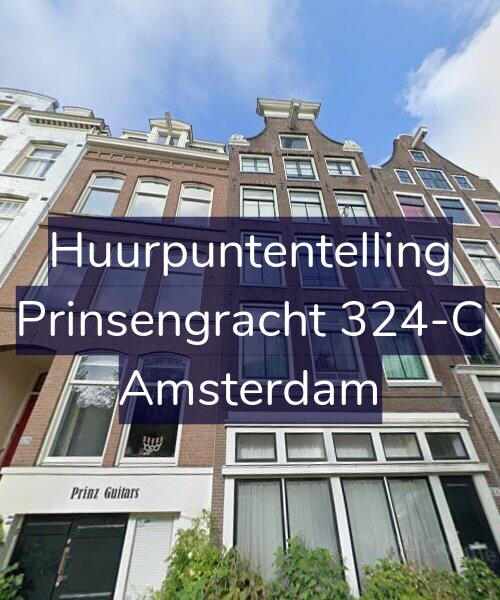 Foto gevel Huurpuntentelling voor Prinsengracht 324-C, Amsterdam
