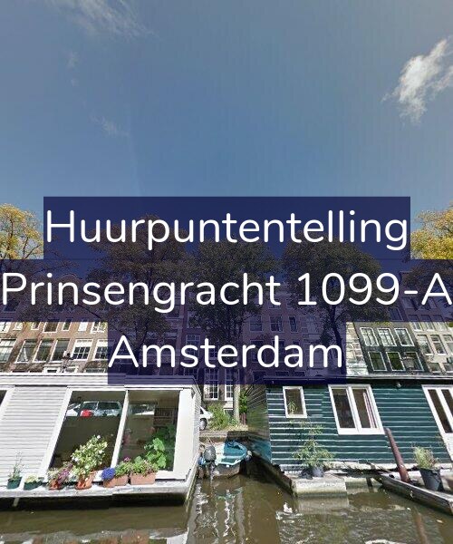 Foto gevel Huurpuntentelling voor Prinsengracht 1099-A, Amsterdam